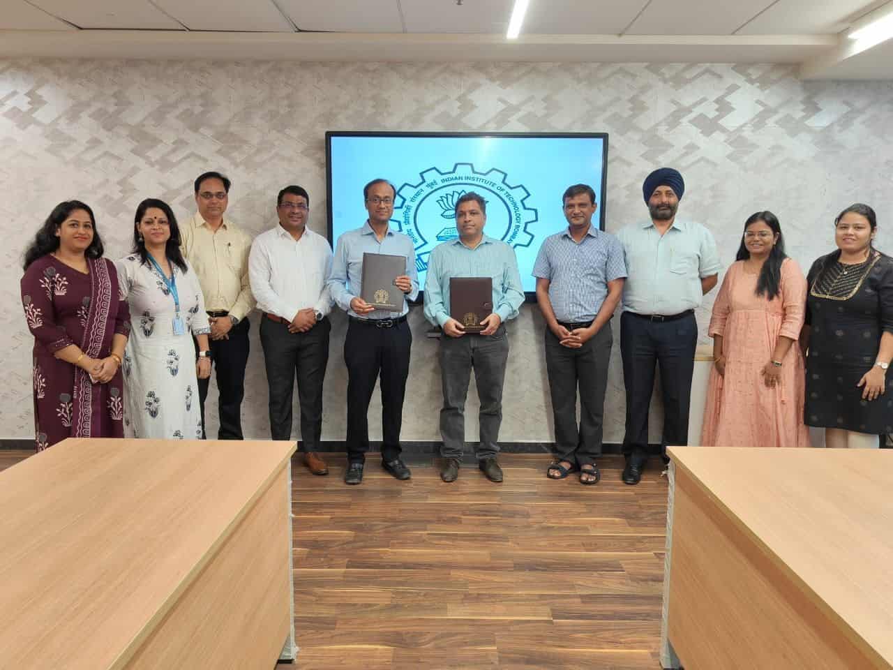 Signed an MOU with the Indian Institute of Technology, Bombay Signed an MOU with the Indian Institute of Technology, Bombay