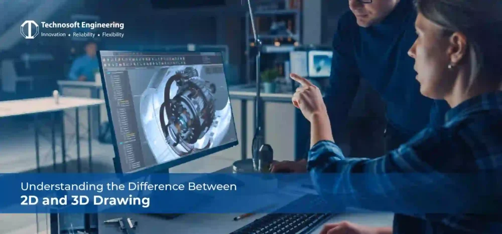 Understanding the Difference Between 2D and 3D Drawing Understanding the Difference Between 2D and 3D Drawing